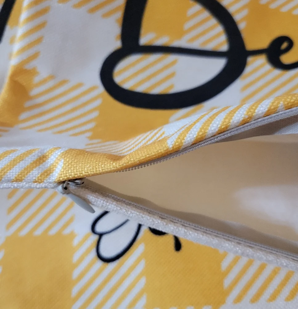 Bumble Bee Pillow Covers Set of 2